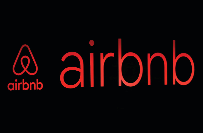 AIRBNB SOUGHT to ban listings in Jewish communities in the West Bank. (photo credit: REUTERS)