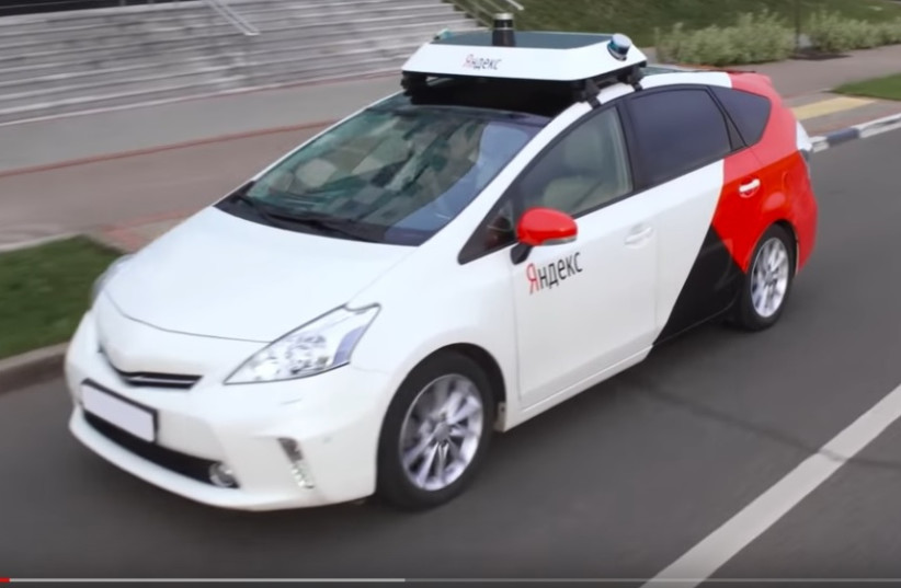 The Yandex smart car, tested in Skolkovo District of Moscow, Russia.  (photo credit: YOUTUBE)