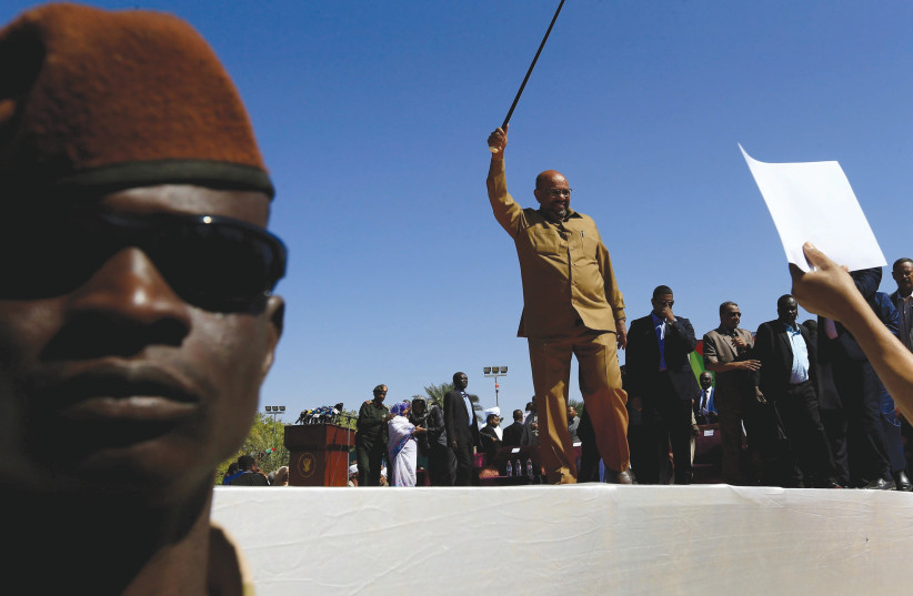 Sudan's President Omar al-Bashir (photo credit: REUTERS)
