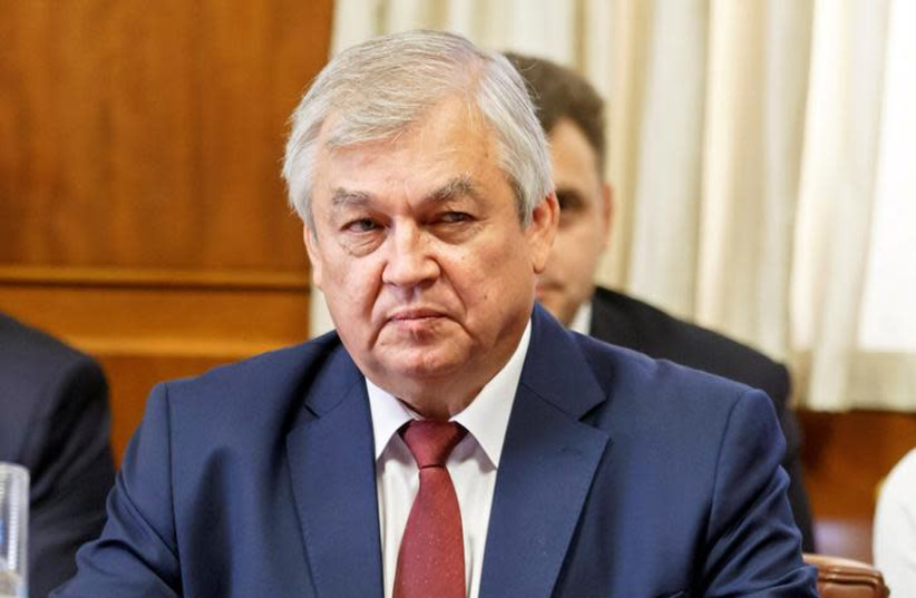 Russia's special envoy on Syria Alexander Lavrentiev (photo credit: REUTERS)