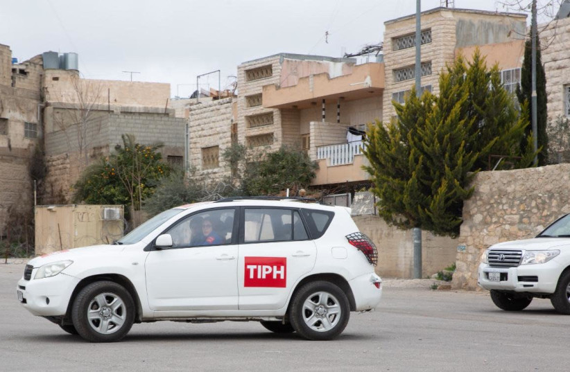 Temporary International Presence in Hebron international observers (photo credit: ESTI DESIOVOV/TPS)