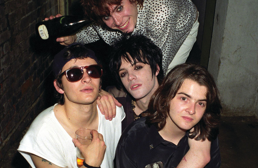 THE MANIC STREET Preachers in the early 1990s with Richey Edwards (middle center).  (photo credit: Wikimedia Commons)