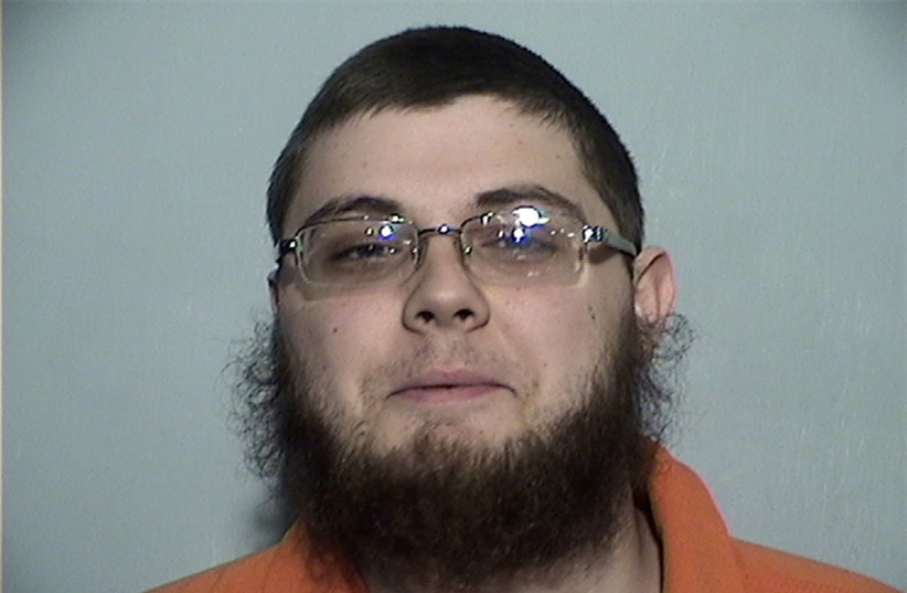 Damon Joseph, 21, planned an attack on a synagogue in Toledo, Ohio, U.S. December 10, 2018.  (photo credit: LUCAS COUNTY CORRECTIONS CENTER/HANDOUT VIA REUTERS)