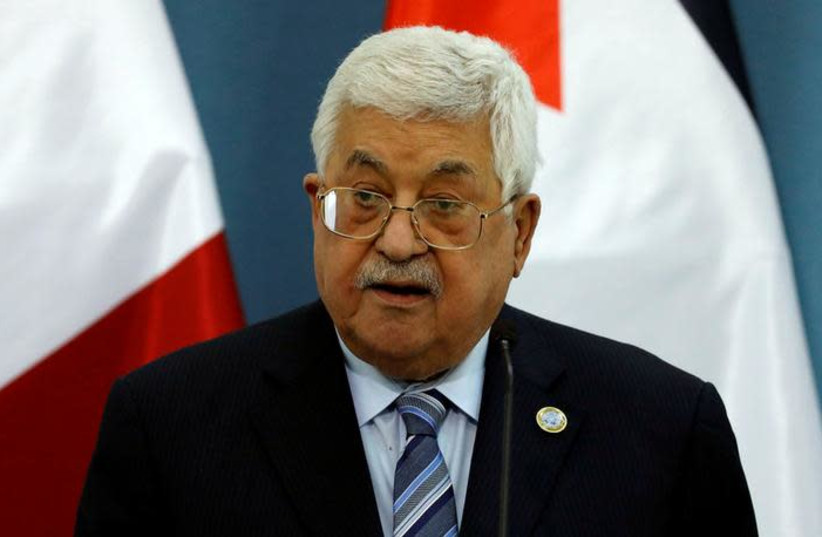 Palestinian President Mahmoud Abbas (photo credit: REUTERS/MOHAMAD TOROKMAN)