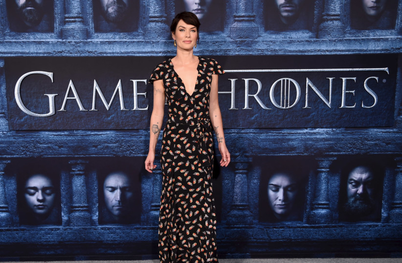 Cast member Lena Headey attends the premiere for the sixth season of HBO's "Game of Thrones" in Los Angeles April 10, 2016.  (photo credit: PHIL MCCARTEN/REUTERS)