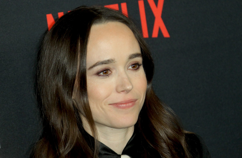 Premiere of Netflix’s 'The Umbrella Academy' season 1 held at the ArcLight Hollywood - Arrivals Featuring: Ellen Page Where: Los Angeles, California, United States When: 12 Feb 2019 (photo credit: ADRIANA M. BARRAZA/WENN.COM/REUTERS)