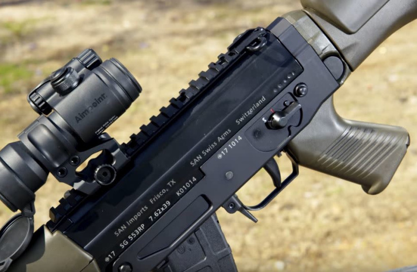Swiss Arms SG 553 RP 4k (photo credit: YOUTUBE)