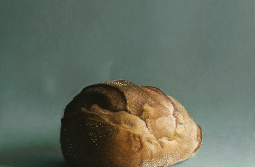 A painting of bread by Aram Gershuni. (photo credit: Courtesy)