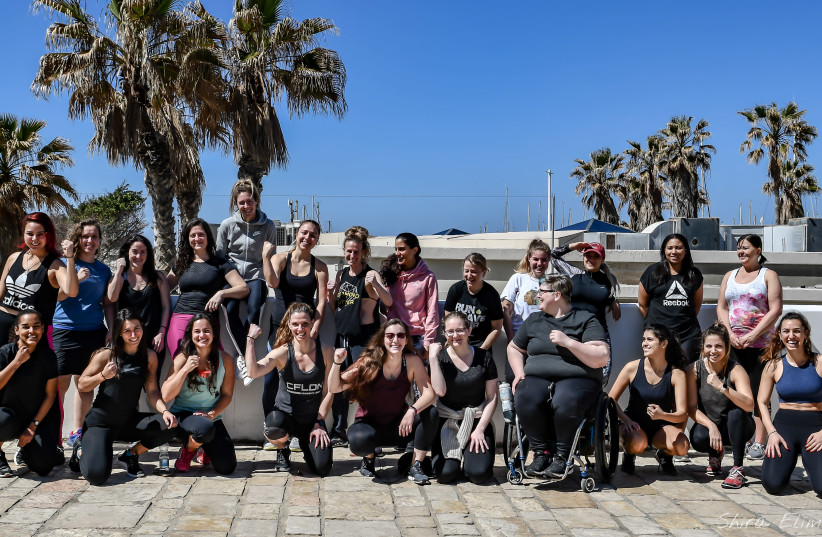 Women's day seminar held at Fight TLV, CrossFit Tel Aviv (photo credit: SHIRA ELIMELEH)