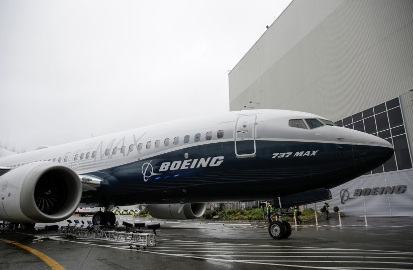Boeing 737 MAX unveiled (REUTERS/JASON REDMOND) (photo credit: REUTERS/JASON REDMOND)