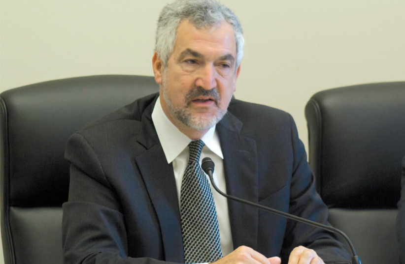 PROF. DANIEL PIPES at the launch of the Israel Victory Caucus at the U.S Congress in 2017. (photo credit: Courtesy)