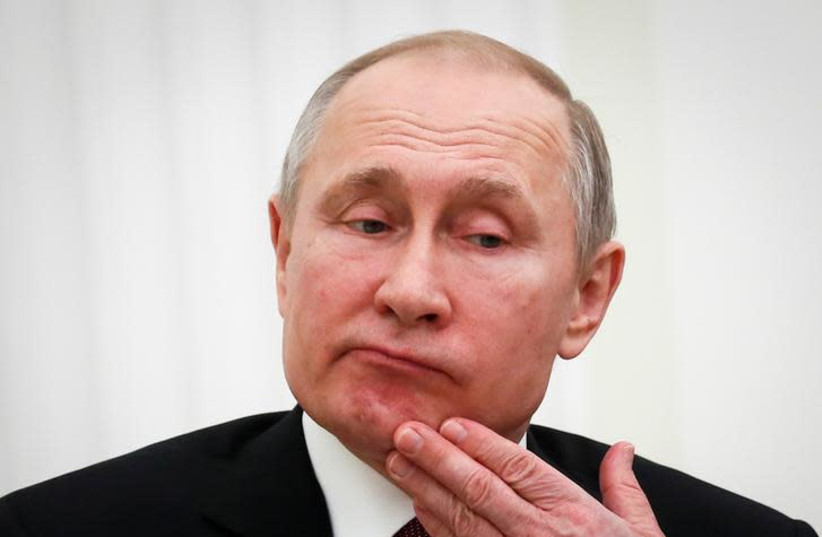 Russian President Vladimir Putin (photo credit: REUTERS/MAXIM SHEMETOV)