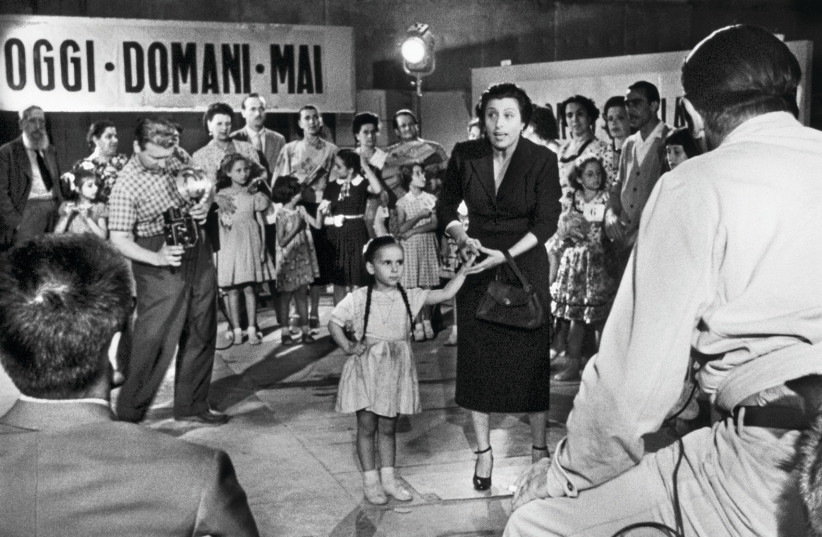 Bellissima, a 1951 Italian film starring Anna Magnani (photo credit: screenshot)