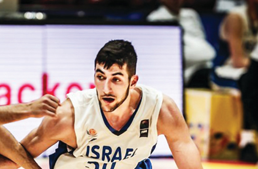 YOVEL ZOOSMAN hopes to be the next Israeli to play in the NBA, declaring for the June 20 draft this week (photo credit: Courtesy)