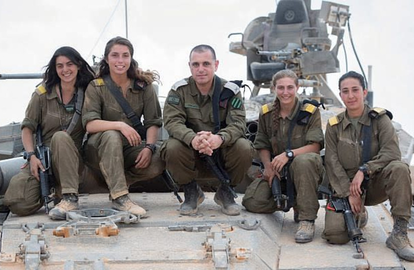 Tank commanders in the IDF (photo credit: IDF SPOKESMAN’S UNIT)