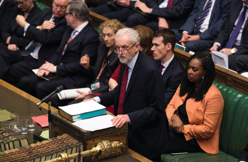 MEMBERS OF the Labour party in the House of Commons (photo credit: REUTERS)