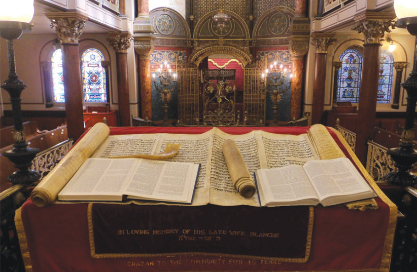 MIDDLE STREET Synagogue, Brighton, England. (photo credit: Wikimedia Commons)