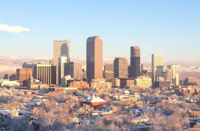 Denver skyline in winter (photo credit: Wikimedia Commons)