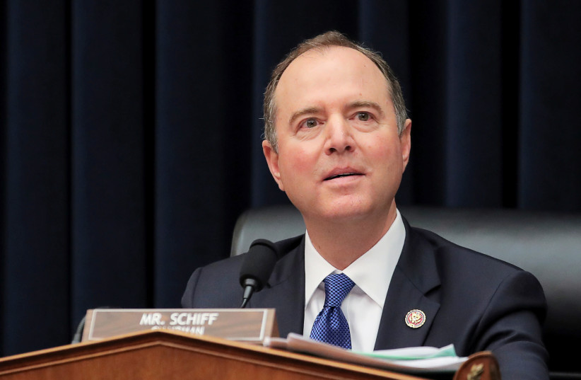 U.S. Rep. Schiff chairs House Intelligence Committee hearing on Russia (photo credit: BRENDAN MCDERMID/REUTERS)