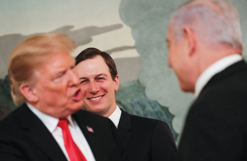 WHAT DO Donald Trump and Jared Kushner have up their sleeves? (photo credit: REUTERS)