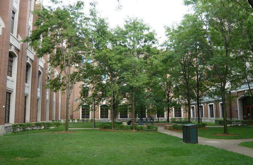 On the Lincoln Park Campus of DePaul University in Chicago (credit: Wikimedia Commons)