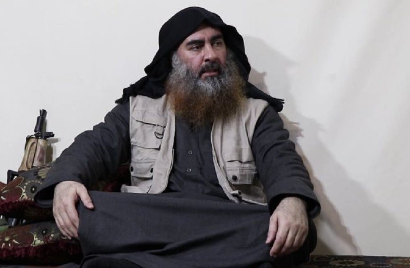 ISIS leader Abu Bakr Al-Baghdadi makes his first appearance in five years. (credit: screenshot)