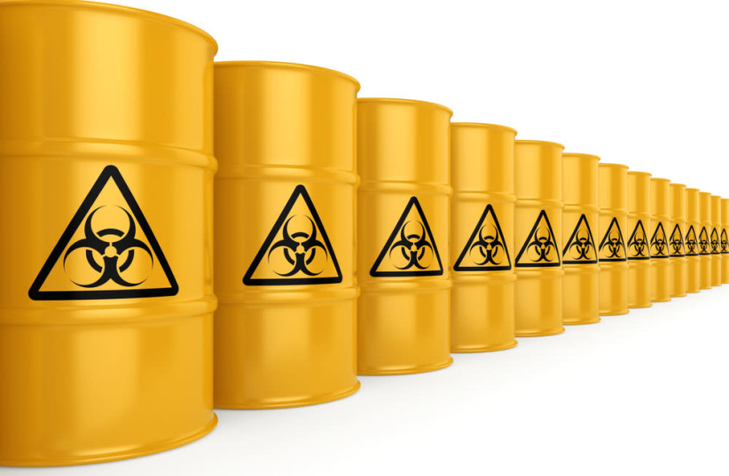 Toxic chemicals (photo credit: SHUTTERSTOCK)
