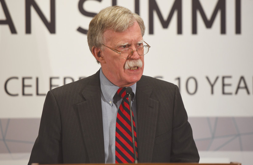 US NATIONAL Security Adviser John Bolton, a leading voice in the US against Iran’s threatening policies. (photo credit: REUTERS)