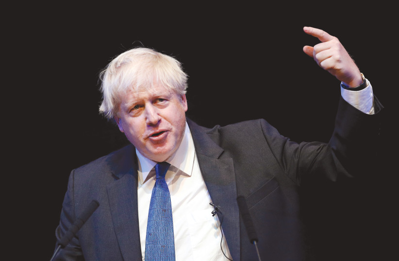 BORIS JOHNSON, one of many contenders for the Conservative leadership (photo credit: REUTERS)