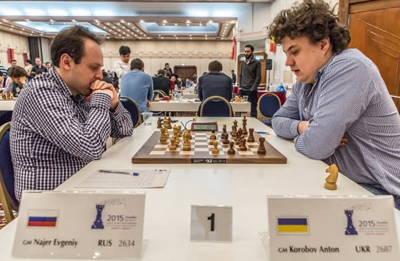Players in the Israeli Chess Federation. (photo credit: YOAV NISSENBOIM)