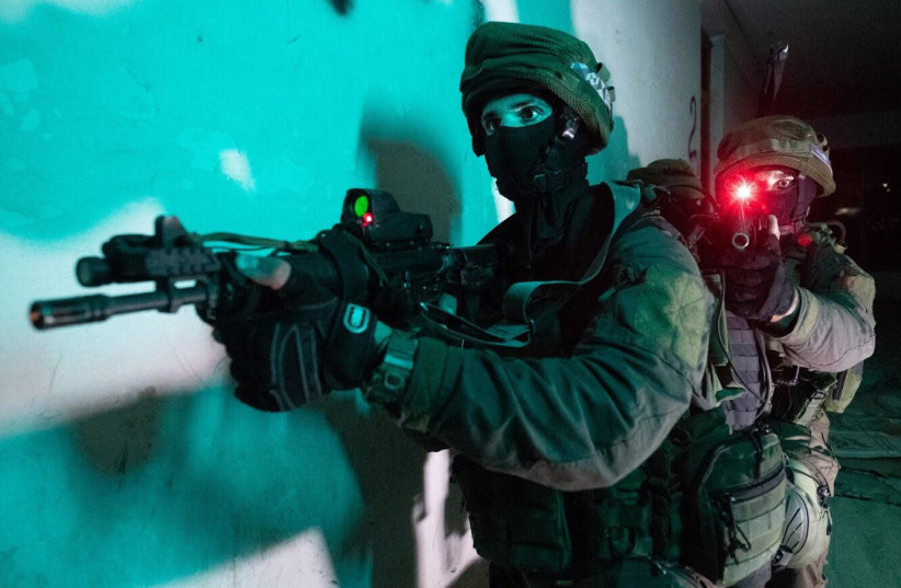 IDF's LOTAR Counter-Terror School training troops for future warfare  (photo credit: IDF SPOKESPERSON'S UNIT)