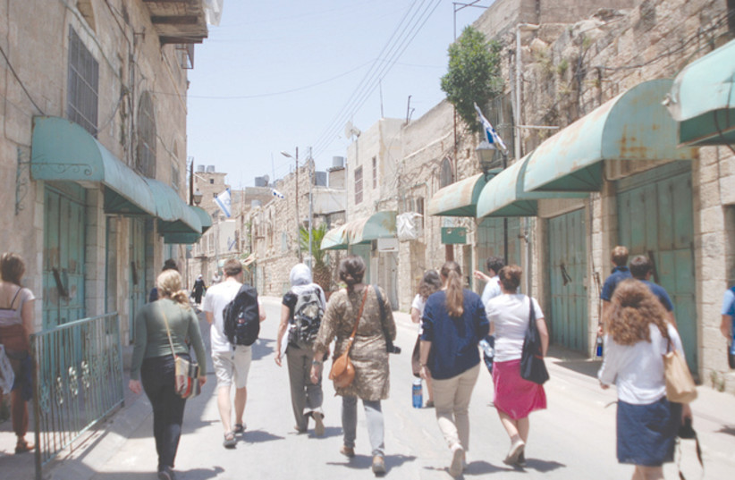 ‘WHAT SET ‘Let Our People Know’ apart from my Birthright trip was the impossibility of looking away from the complex implications of Zionism that are our real birthright as diaspora Jews.’  (photo credit: JSTREET)