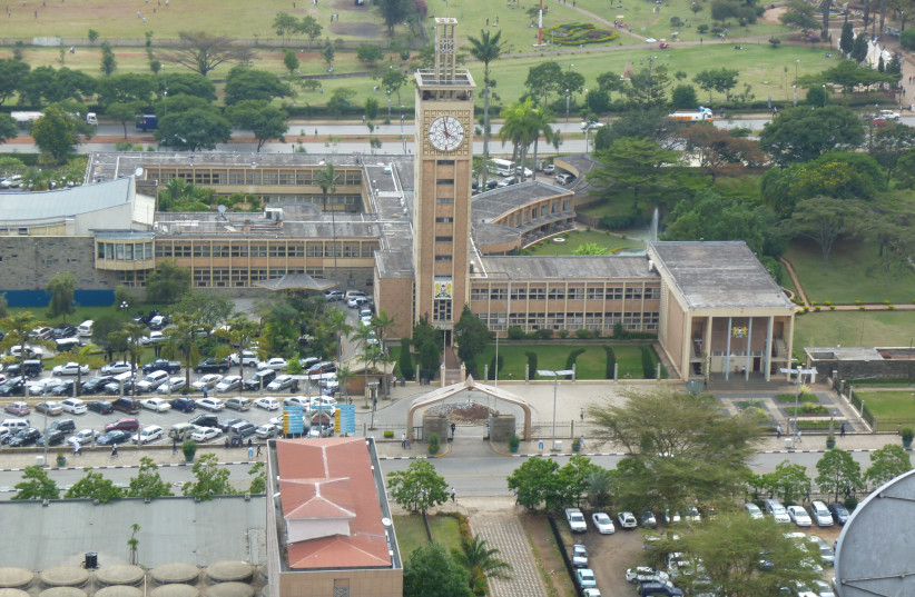 Kenya Parliament building (photo credit: RICHARD PORTSMOUTH)
