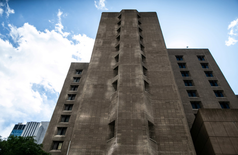 An exterior view of the Metropolitan Correctional Center jail where financier Jeffrey Epstein, who was found dead in the Manhattan borough of New York City, New York (photo credit: REUTERS)