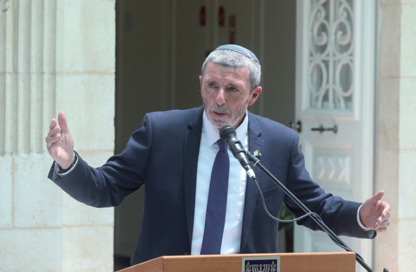 Bayit Yehudi leader Rabbi Rafi Peretz (photo credit: MARC ISRAEL SELLEM)