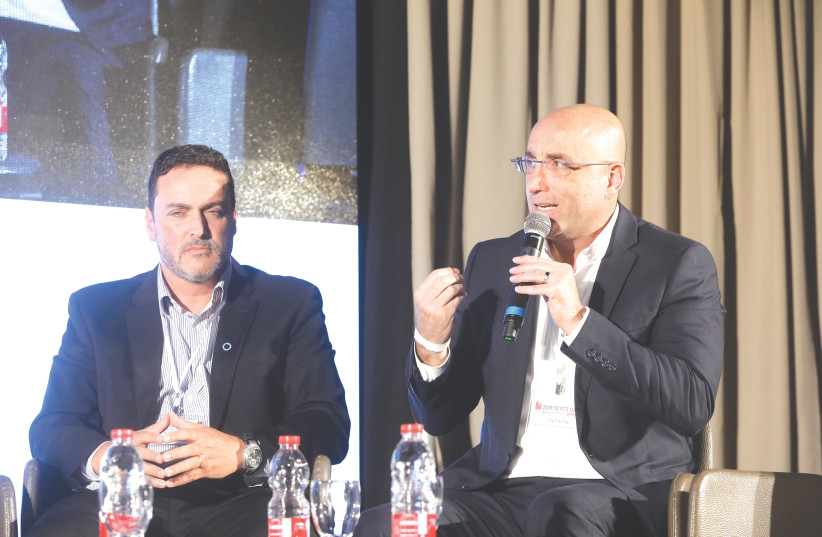 THE HEALTH PANEL at the 2019 Elections Conference of ‘The Jerusalem Post’ and ‘Maariv.’ (photo credit: MARC ISRAEL SELLEM/THE JERUSALEM POST)