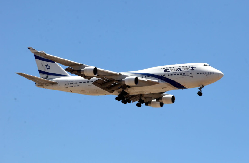 El-Al Jumbo jet (credit: SIVAN FARAG)