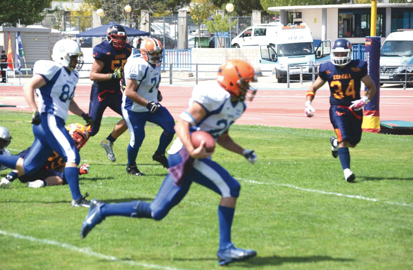 TACKLE FOOTBALL has grown in Israel over the past decade, and the national team is ready to make waves in Europe. (photo credit: AFI COURTESY)