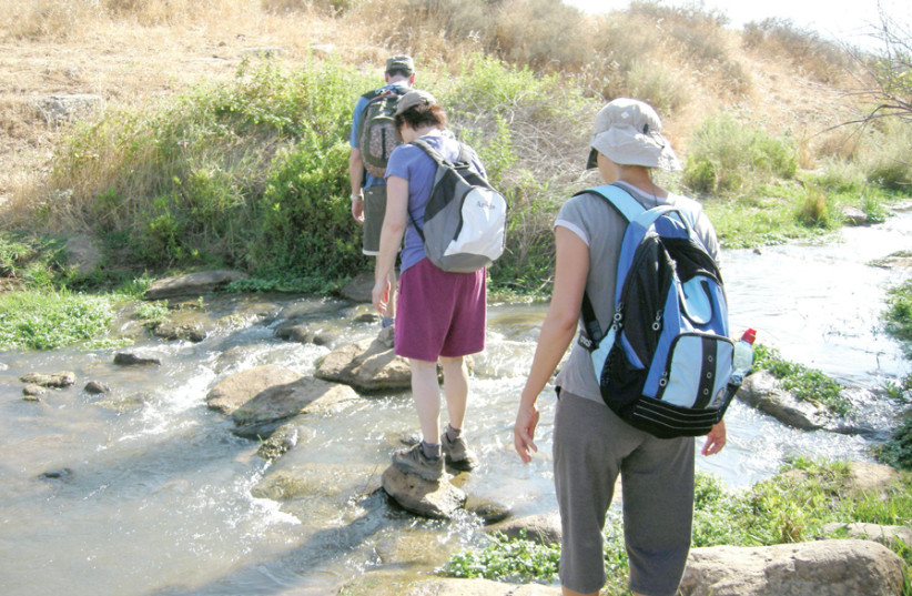 ON THE Israel Trail, Part 1. (photo credit: Wikimedia Commons)