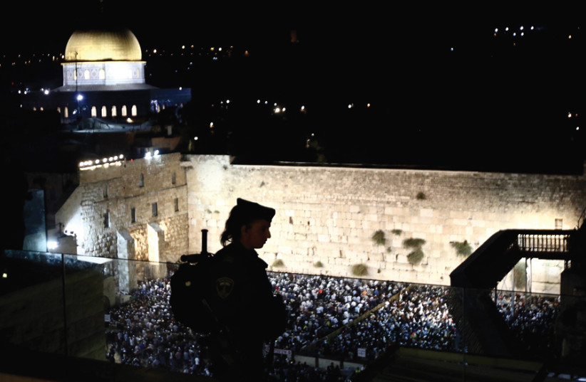 SLIHOT AT the Western Wall: An experience in unity. (photo credit: MARC ISRAEL SELLEM)