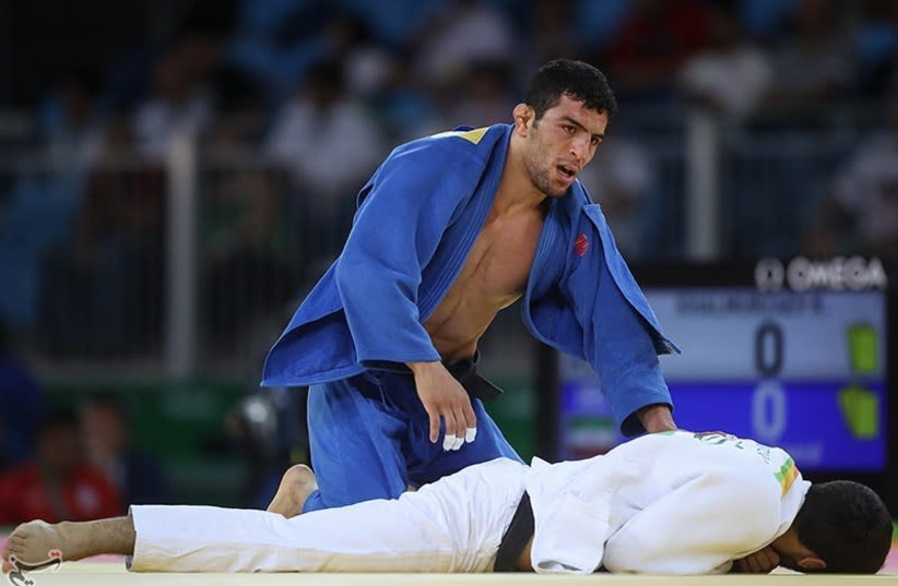 Iranian judoka Saeid Mollaei (photo credit: Wikimedia Commons)