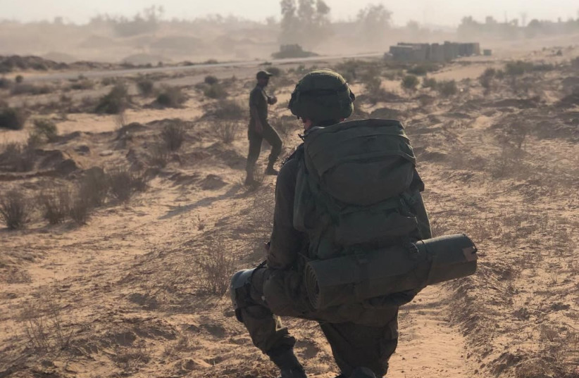 IDF Nahal troops complete Gaza war simulation (credit: IDF SPOKESPERSON'S UNIT)