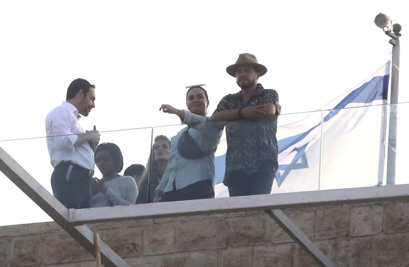 Demi Lovato visits Western Wall (photo credit: MARC ISRAEL SELLEM)