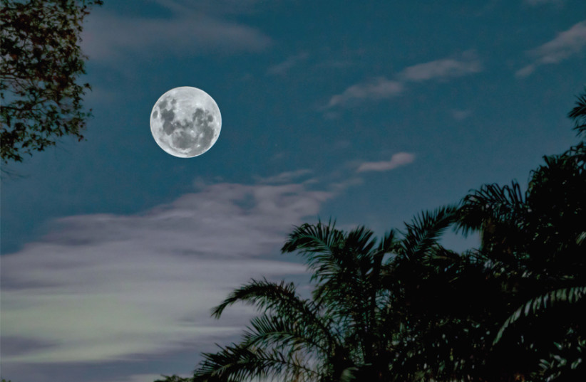 ‘NOT BY coincidence, a great many of our holidays occur when the moon is at, or near, its fullness; these include Passover.’ (photo credit: PEXELS)