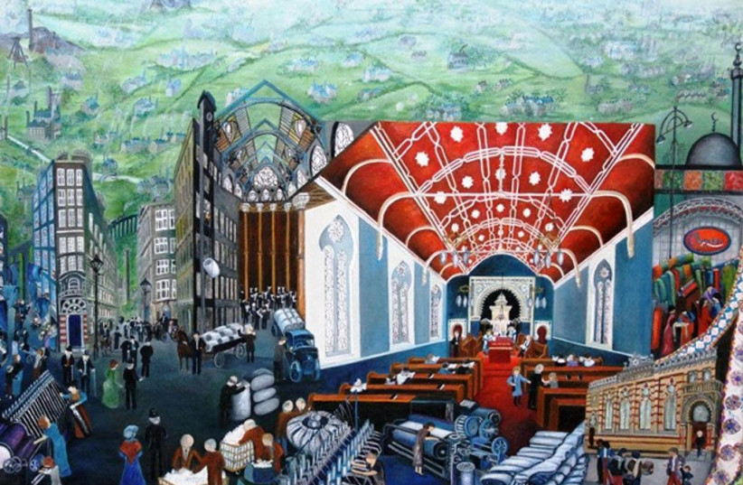 THE RICH LEGACY of Jewish people in the UK is celebrated in the paintings of Beverly Jane Stewart (photo credit: Courtesy)