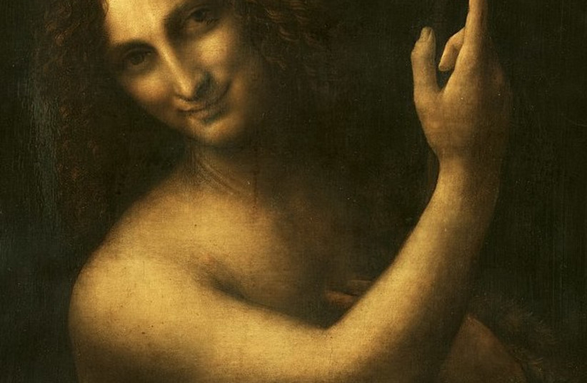 John the Baptist (c. 1513–16), Louvre. (photo credit: Wikimedia Commons)