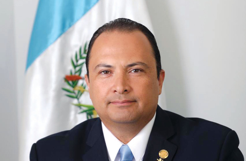 Mario Bucaro (photo credit: COURTESY EMBASSY OF GUATEMALA)