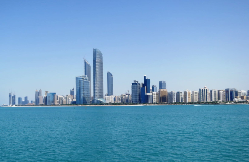 Abu Dhabi skyline from marine (photo credit: Wikimedia Commons)