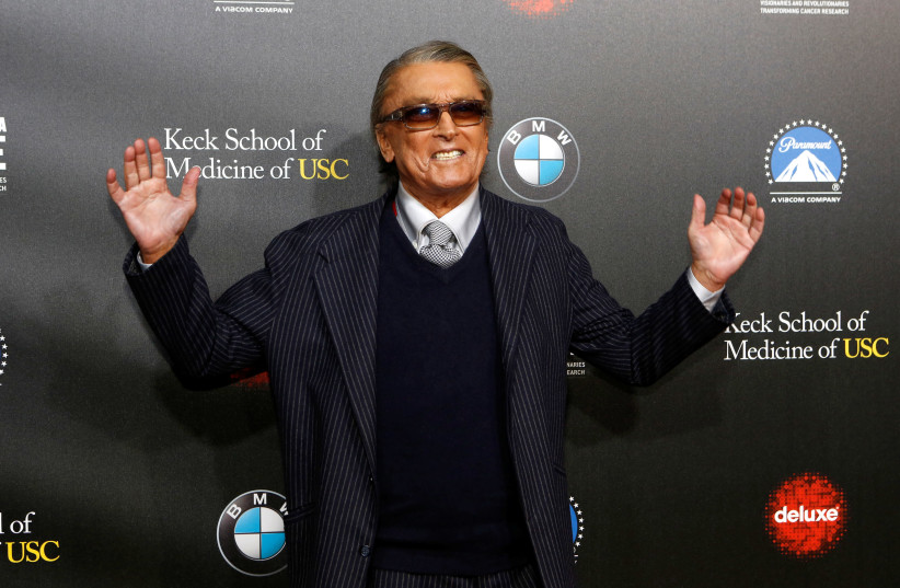 FILE PHOTO: Producer Robert Evans poses at the second annual "Rebels With a Cause" gala at Paramount Pictures Studios in Los Angeles, California March 20, 2014 (photo credit: REUTERS/MARIO ANZUONI/FILE PHOTO)