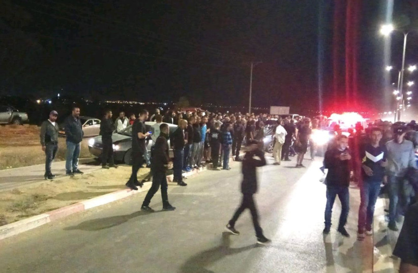 Shooting incident in southern Israel (photo credit: MDA)